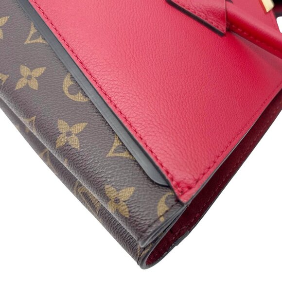 Louis Vuitton Kimono MM Monogram Canvas Tote Bag Red - Picture 5 of 12